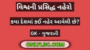 વિશ્વની પ્રસિદ્ધ નહેરો
