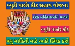 બ્યુટી પાર્લર કીટ સહાય યોજના