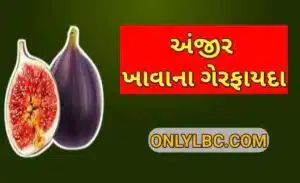 અંજીર ખાવાના ગેરફાયદા